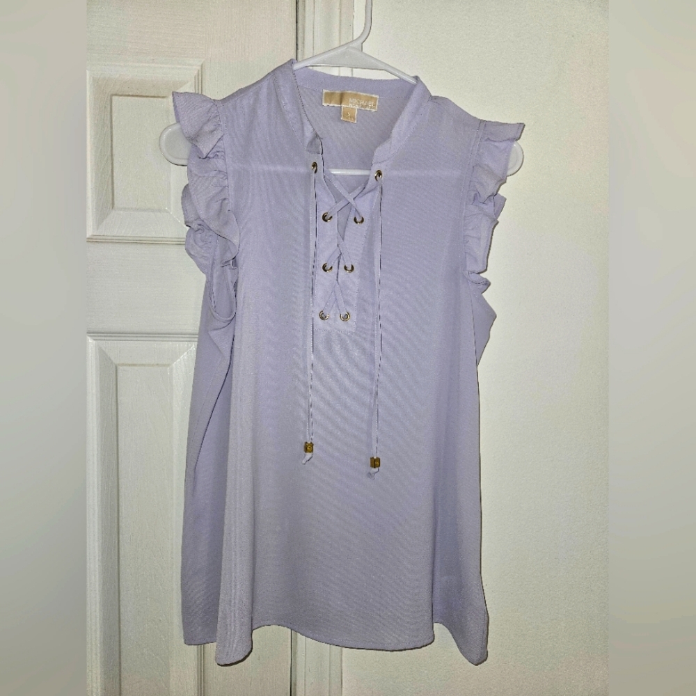 Michael Kors Sleeveless Shirt Lilac Size S